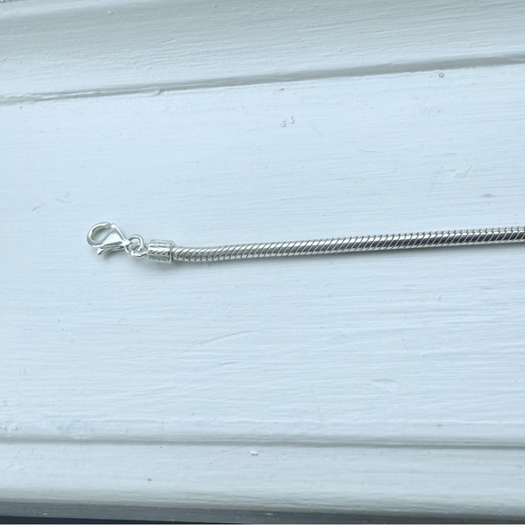 no brand Jewelry - Snake Chain Necklace for Glass and Sterling Silver Beads